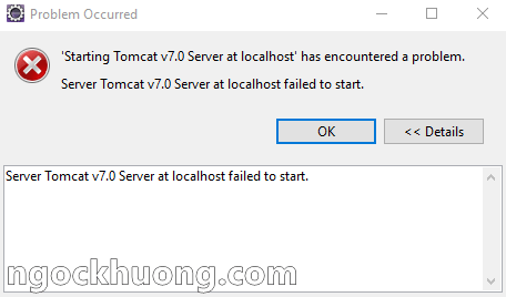 Megalopolis bevolking achterzijde Tổng hợp lỗi Server Tomcat thường gặp và cách khắc phục - Ngoc Khuong Blog